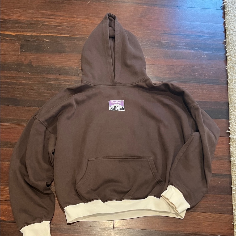Limited Edition Men's Brown Hoodie Sweater